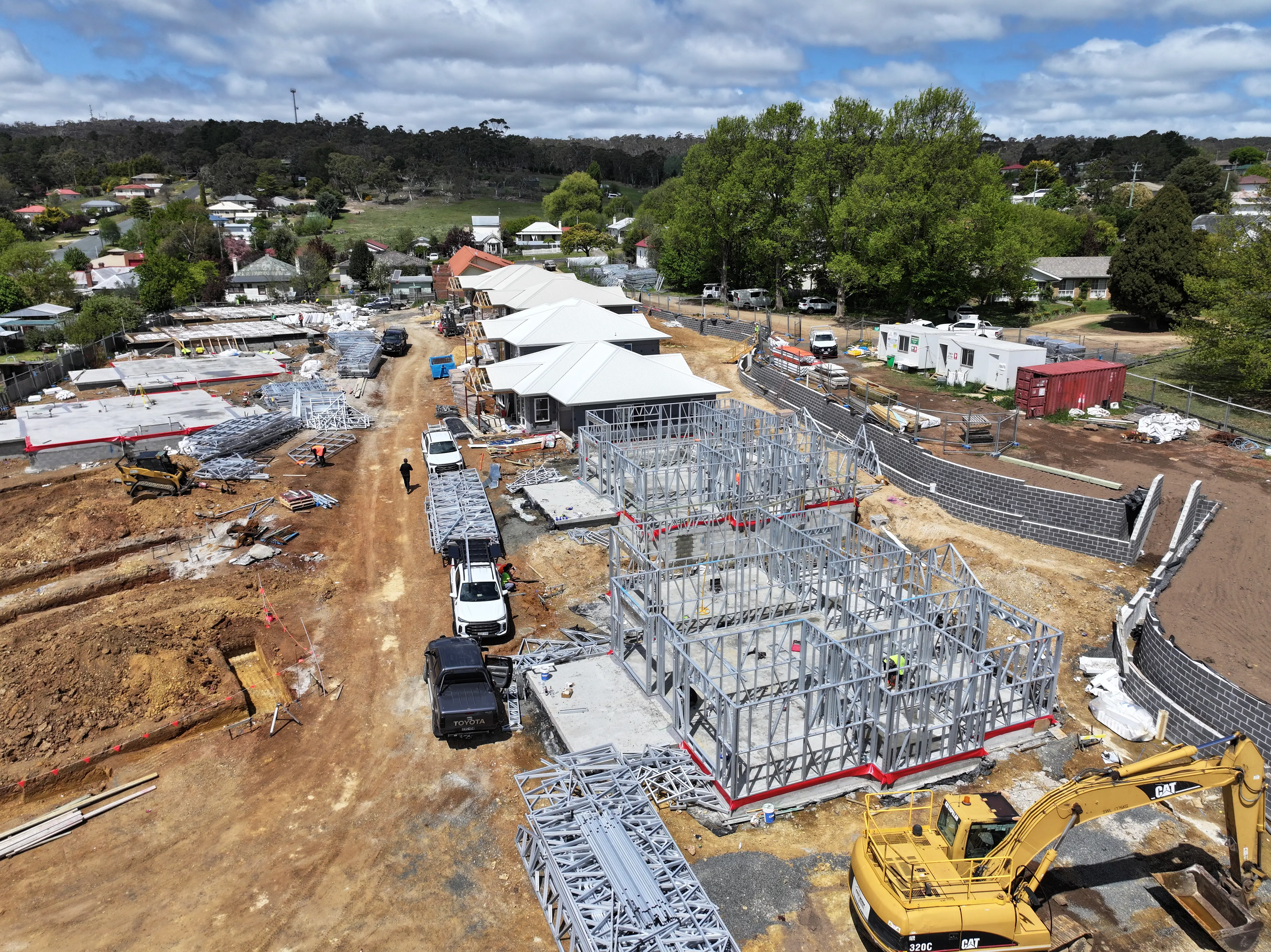 Bombala 16 Residential steel framing project