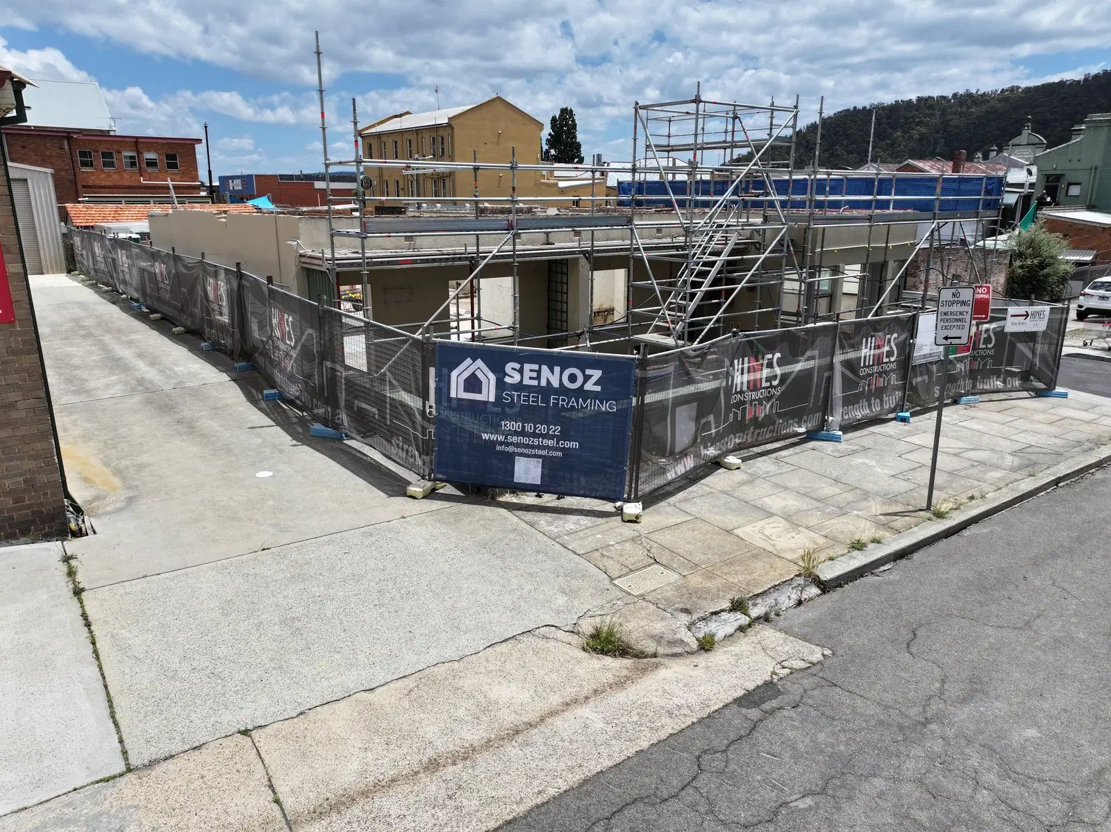 Lithgow Uniting Care steel framing project